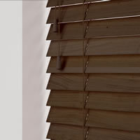 Fired-Walnut venetian blinds